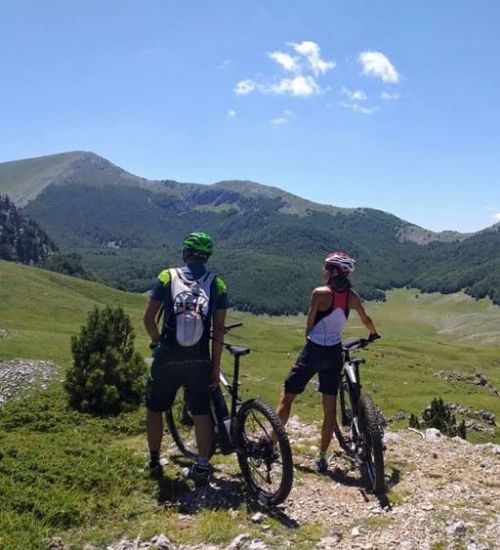 Immagine di Mountain Bike ed E-bike nel Parco Nazionale del Pollino