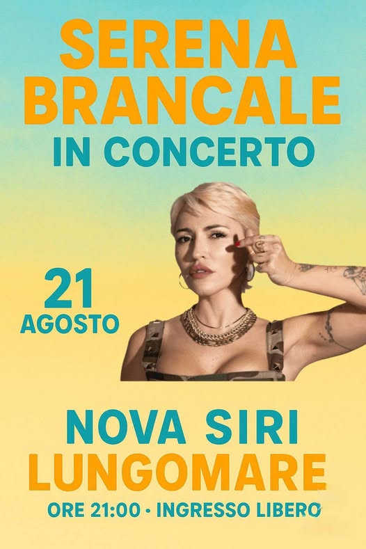 Serena Brancale in concerto