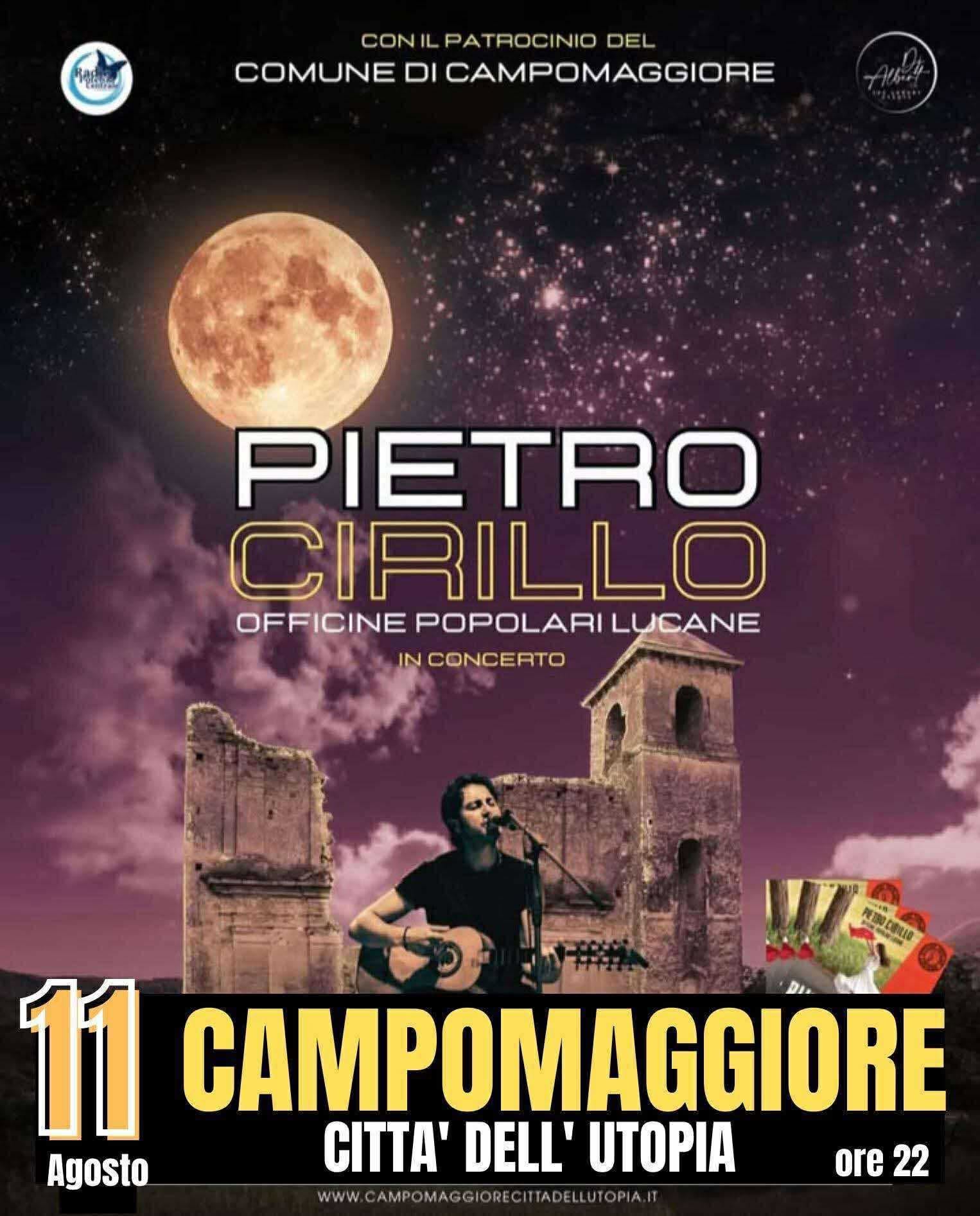 Pietro Cirillo - Officine Popolari Lucane in concerto